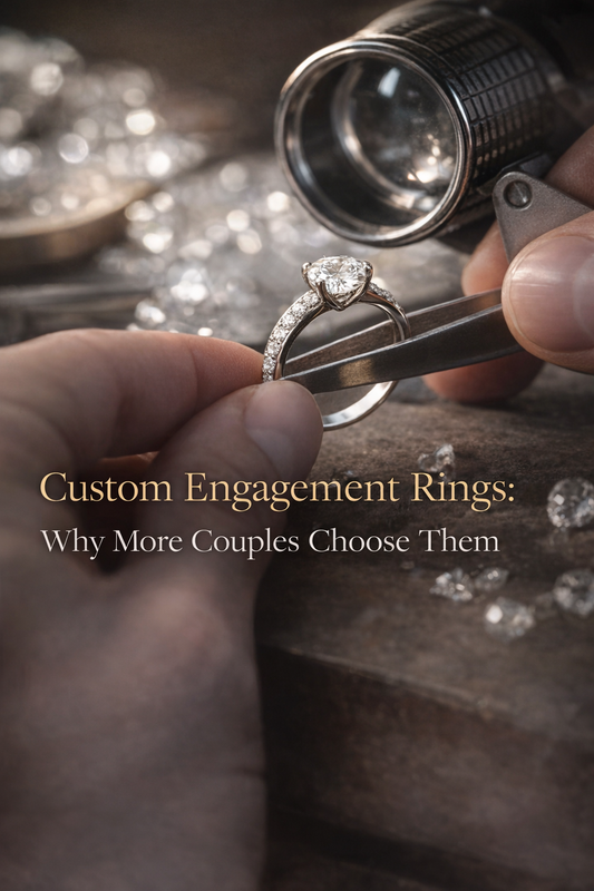 Custom Engagement Rings: Why More Couples Choose Them